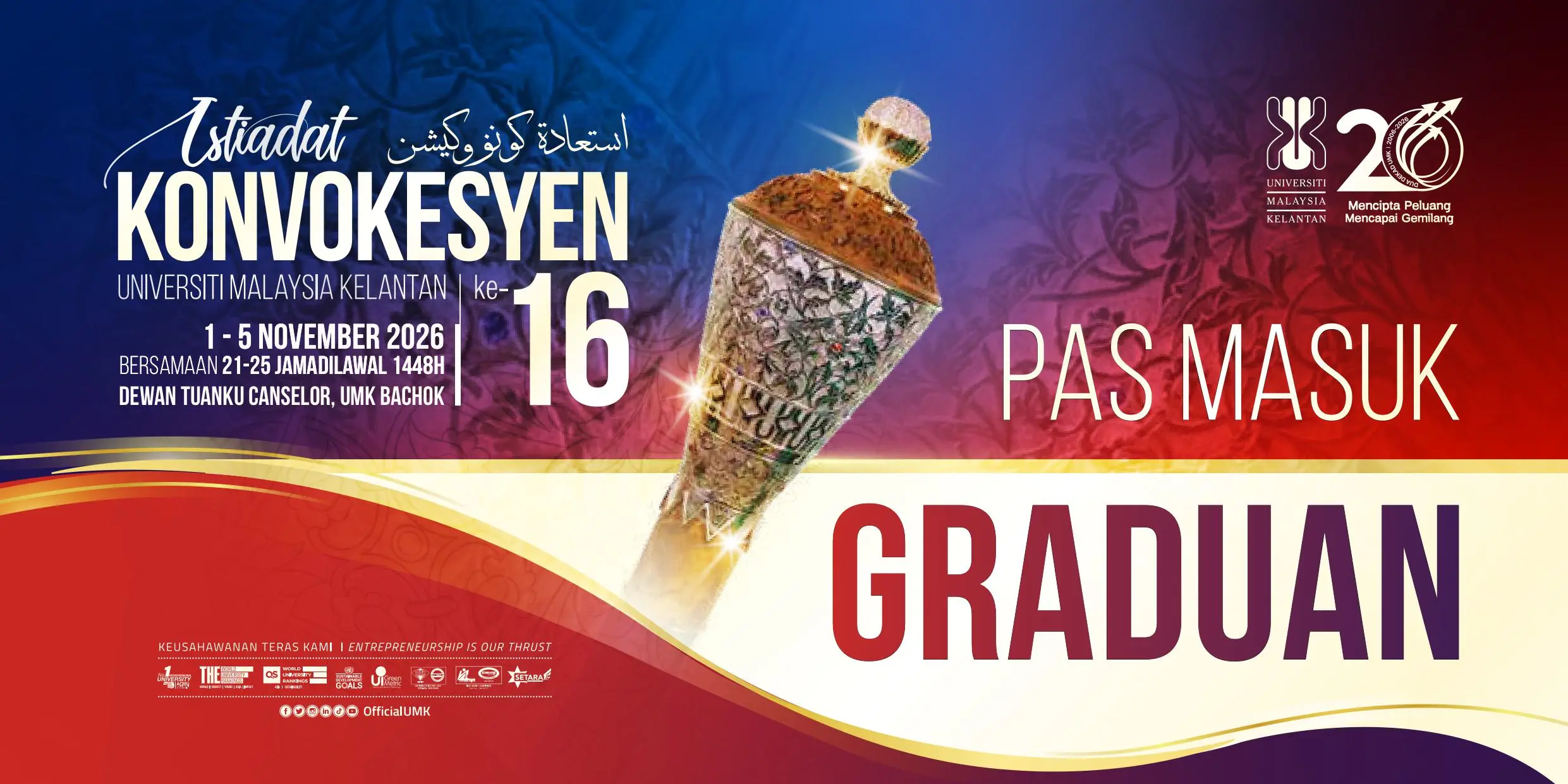Pratonton Pas Masuk Kenderaan Graduan
